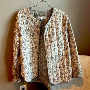 Beautiful quilted English factory jacket! Size S
